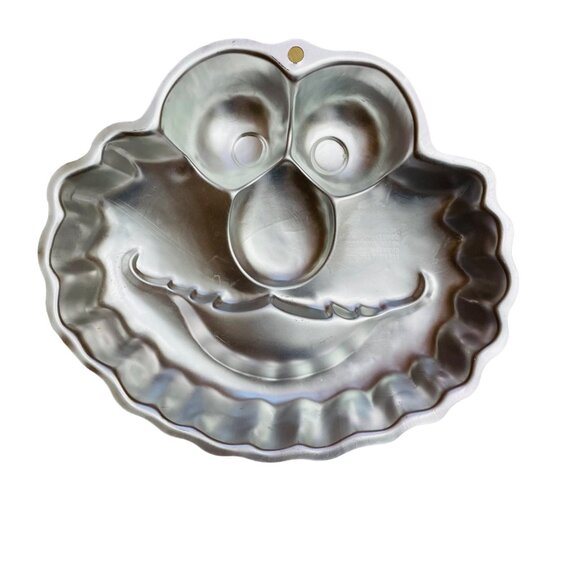 Wilton Elmo Face Cake Pan Sesame Street Birthday Party Used lisburto-58 2105-3 - Picture 5 of 6